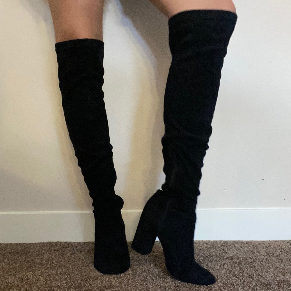 Steve Madden thigh high boots